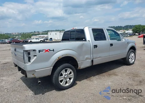 2010 Ford F-150 Fx4 from USA, damaged, VIN 1FTFW1EV9AFB23698